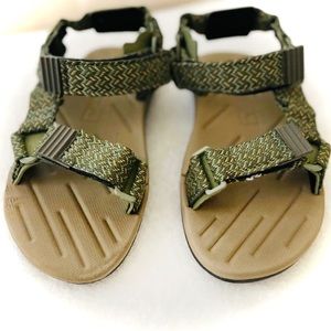 RIDER | 8 | Women’s Papete Water Slingback Sandals Olive Green Black NEW MSRP$79